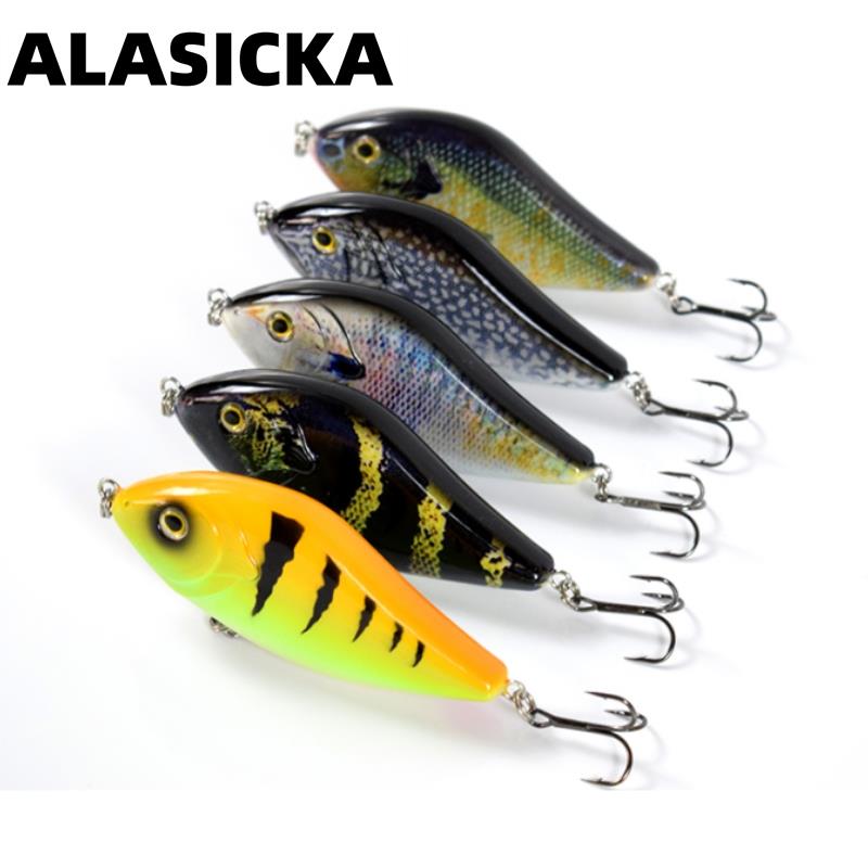 Fishing Lure Jerkbait - ALASICKA 70/100MM 14.5/45G Voor Snoek Musky