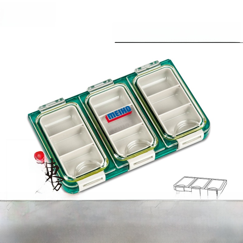 Fishing Lure Accessories - Meiho Visdoos Kleine Accessoiresdoos Vishaakjes Visuitrustingsdoos