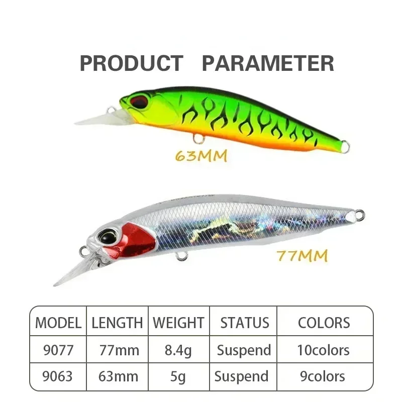 Fishing Lure Jerkbait - 5g 8.4g Vissen Lokken Minnow Wobbler