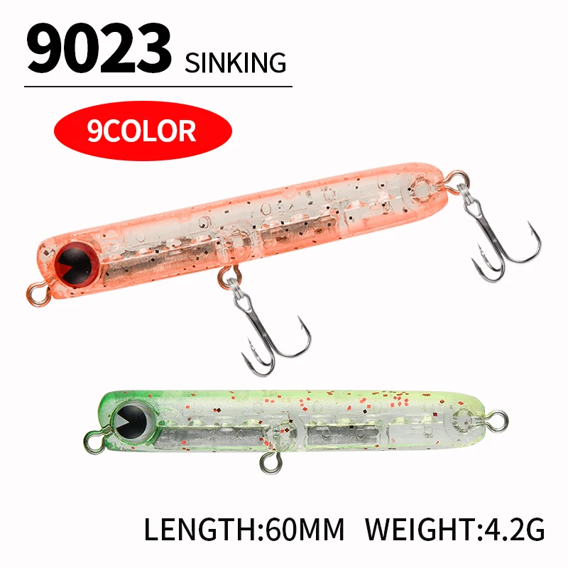 Fishing Lure Jerkbait - 6cm 4.8g Langzaam Zinkende Potlood Vis
