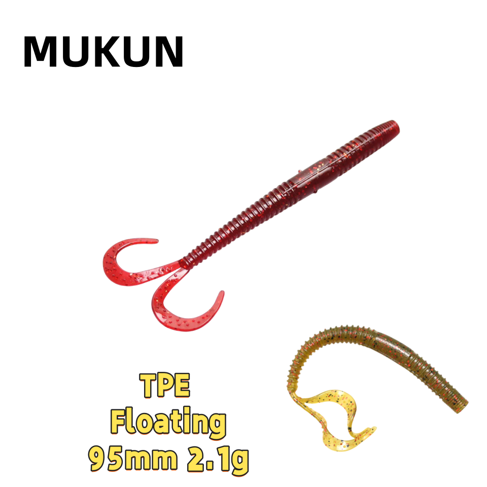 9,5 cm Wormvissen Lokken Zacht - Fishing Lure Soft Plastic recensie en prijs