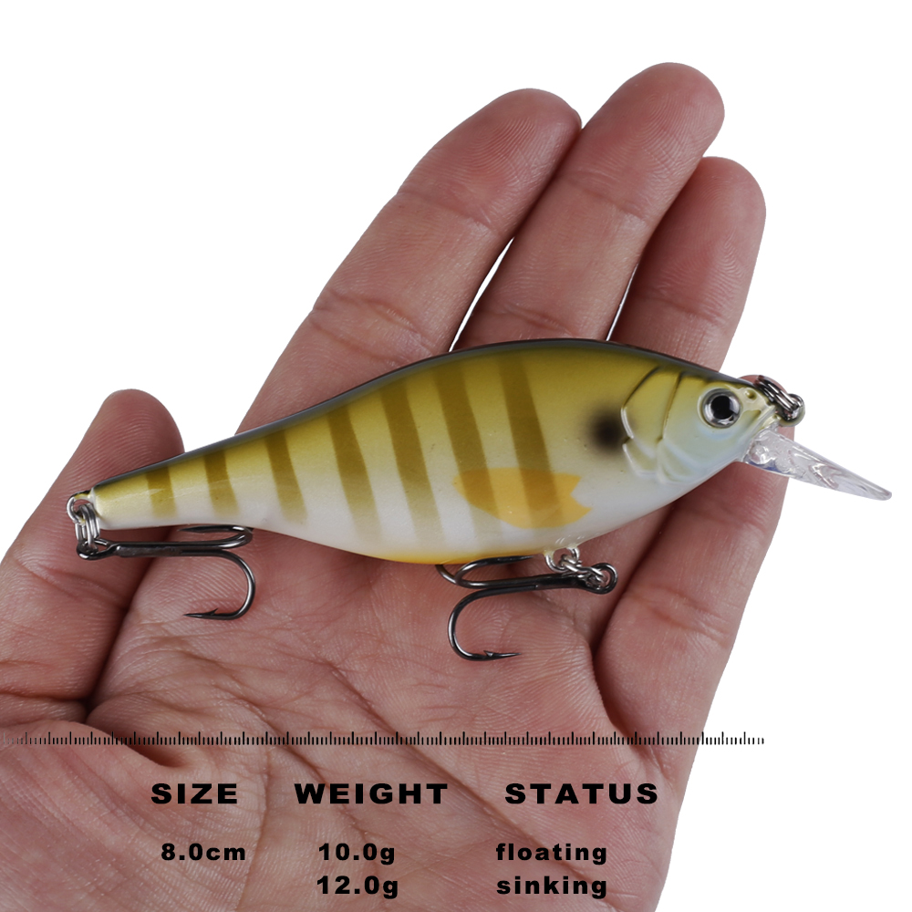 Ccltba 8Cm Hard Elft Visaas Dr - Fishing Lure Jerkbait recensie en prijs