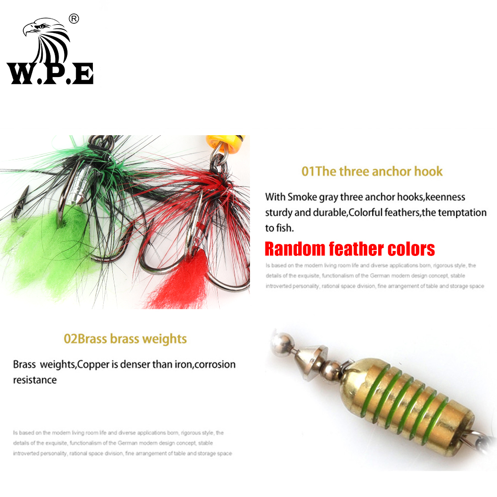 W.p.e Komodo Spinner Lokken 2  - Fishing Lure Spinnerbait recensie en prijs