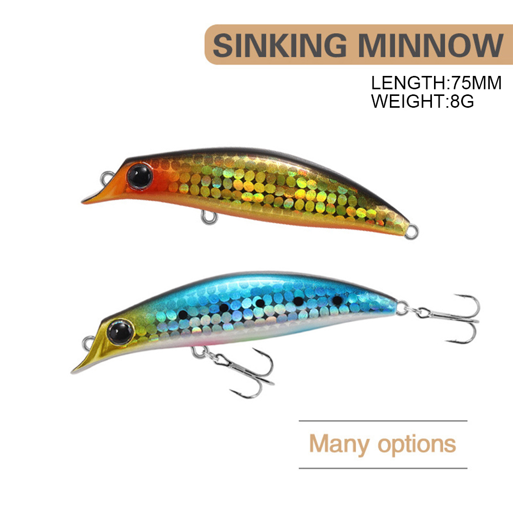 7.5Cm 8G Visaas Minnow Wobbler - Fishing Lure Jerkbait recensie en prijs