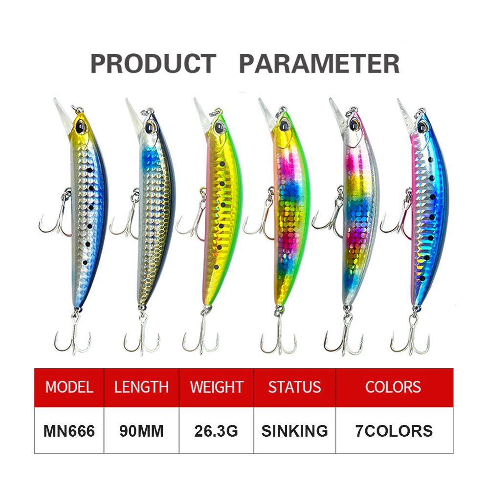 9 cm 26.3g Vissen Lokt Sinking - Fishing Lure Jerkbait recensie en prijs
